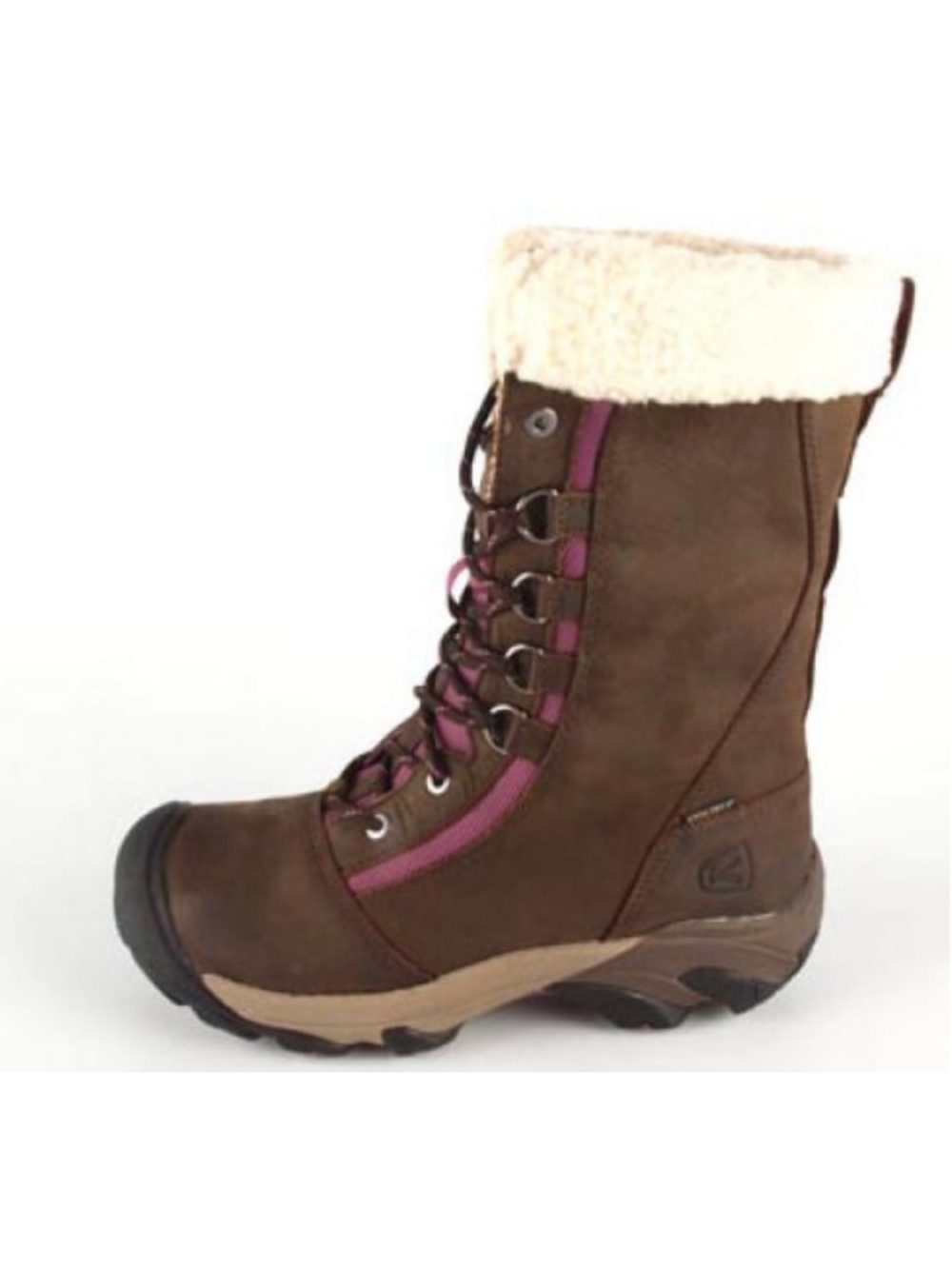 Keen Hoodoo Waterproof Hiking Boots Brown Size 9 nubuck leather